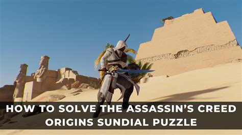 assassin's creed origins sundial puzzle